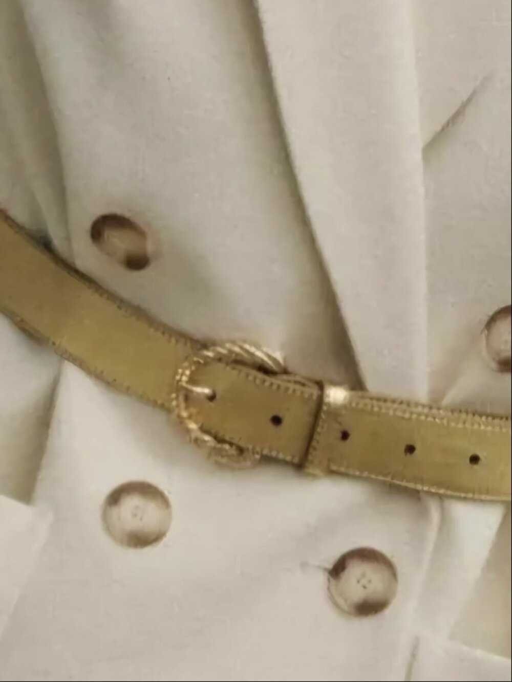 Sézane Thelma Belt - 75 (Gold)